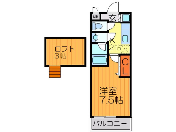 フジパレス荒川の物件間取画像